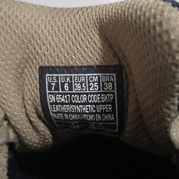 Skechers Relaxed Fit Air Cooled Men's Size 7 Black & Grey Sneakers - Picture 8 of 9